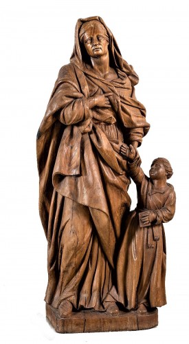 L’éducation de la Vierge - Ecole française du XVIIe